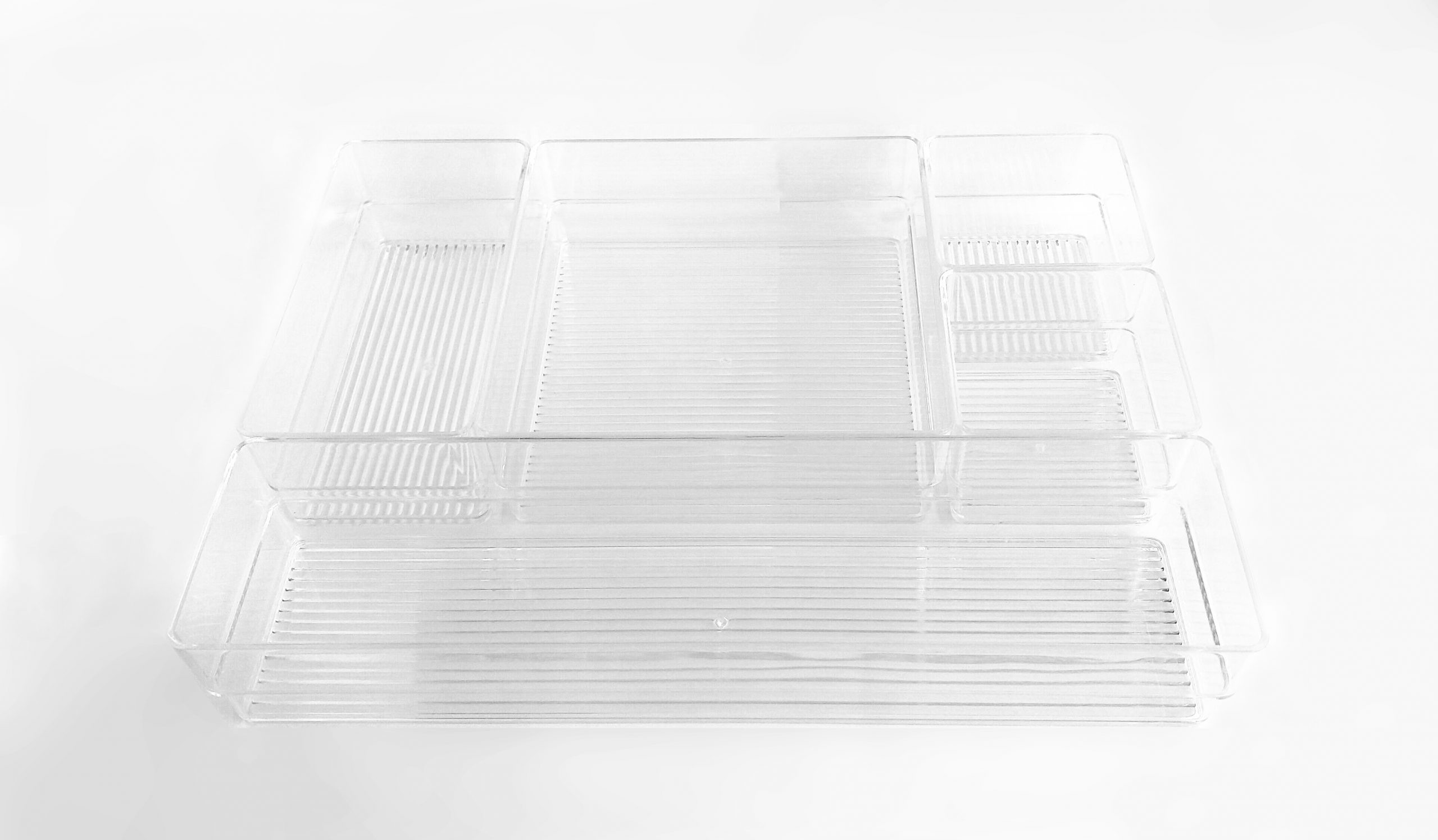 Ensemble de plateaux de rangement