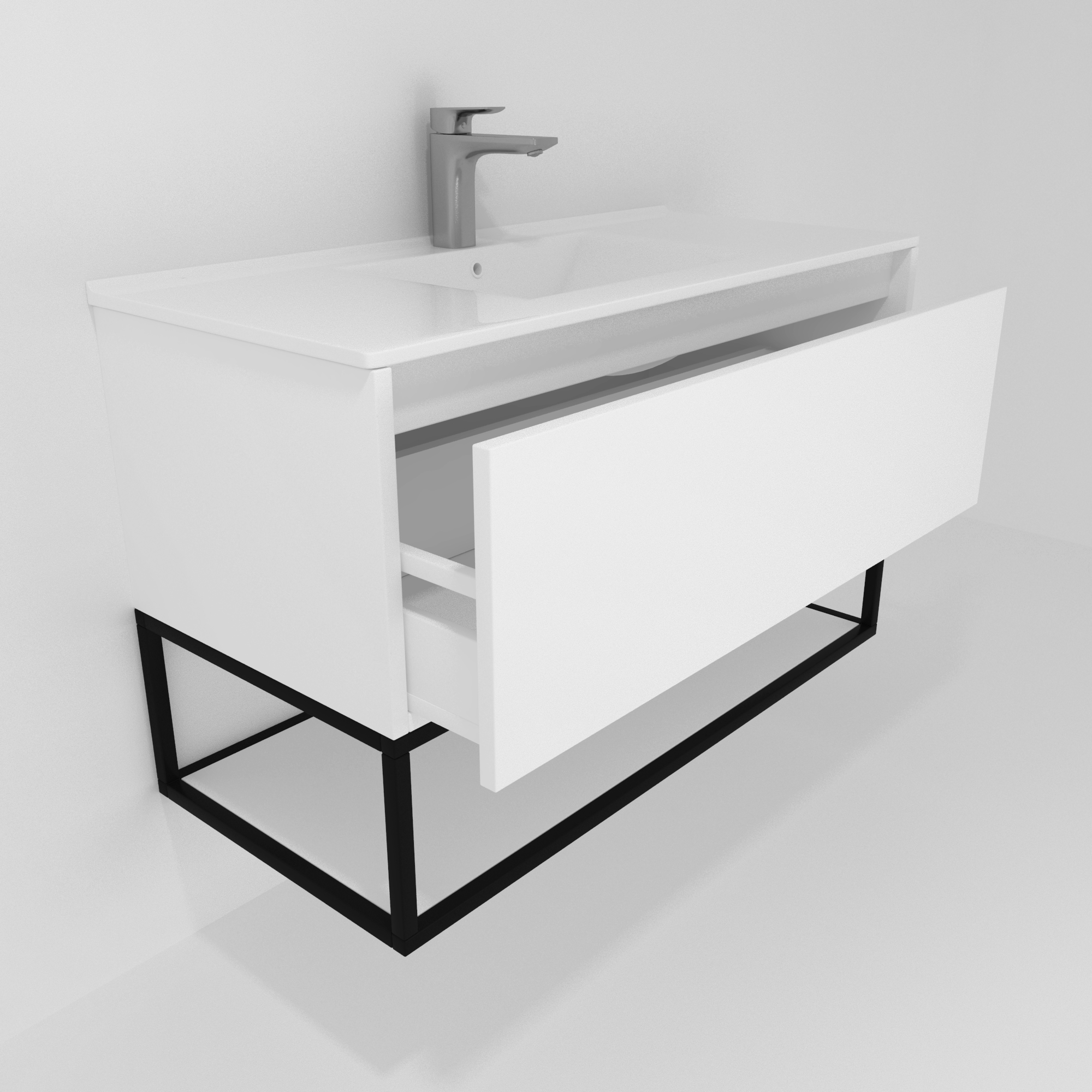 Pack Adour avec lavabo et miroir LED