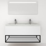 Pack Adour avec lavabo et miroir LED