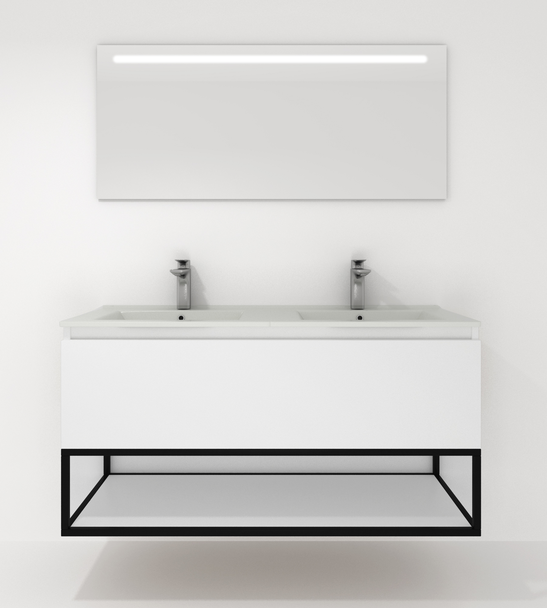Pack Adour avec lavabo et miroir LED