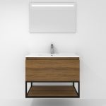 Pack Adour avec lavabo et miroir LED