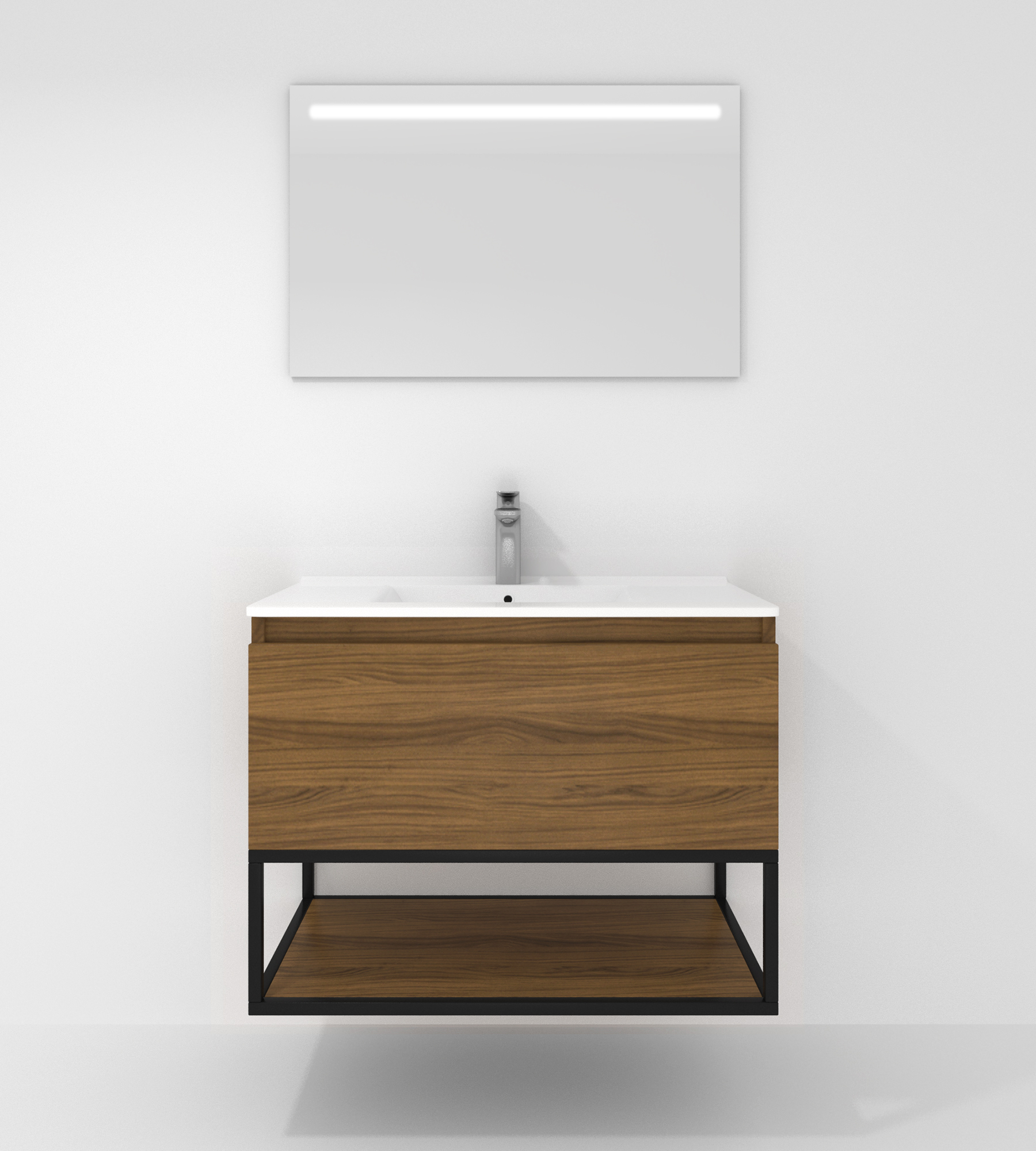 Pack Adour avec lavabo et miroir LED