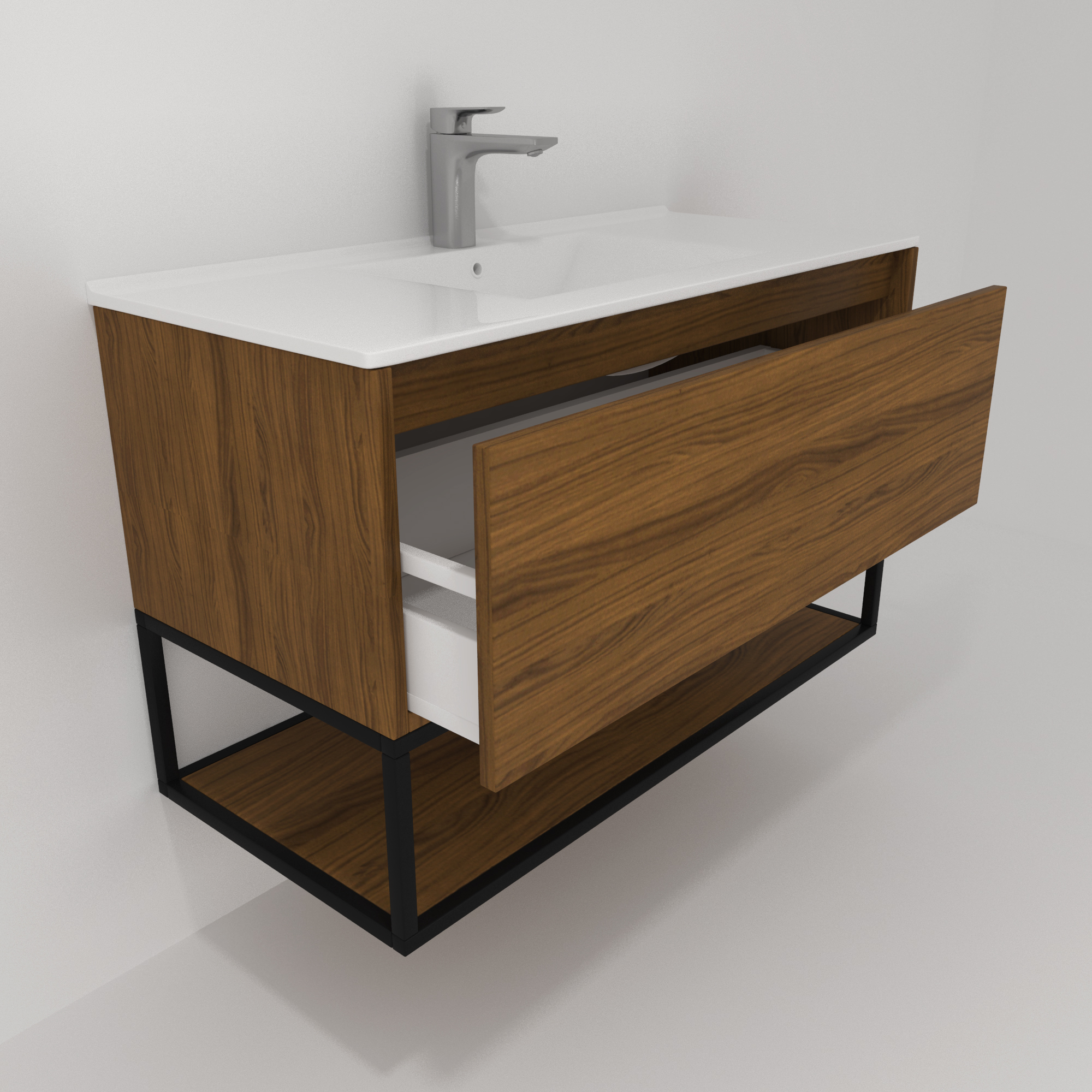 Pack Adour avec lavabo et miroir LED