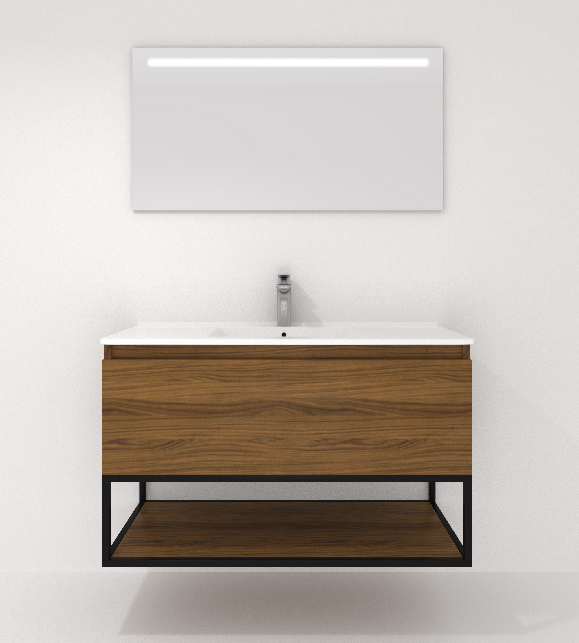 Pack Adour avec lavabo et miroir LED