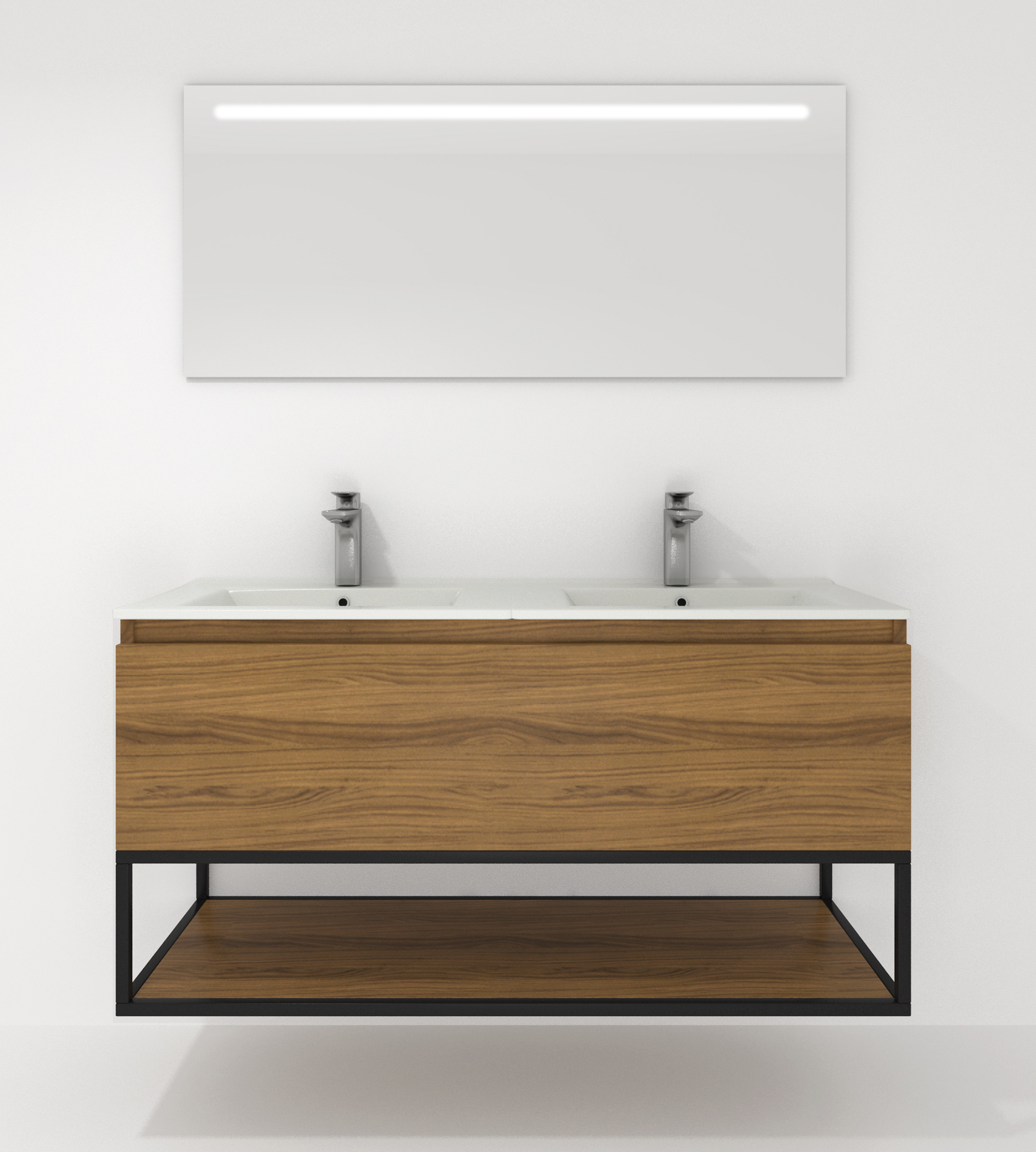 Pack Adour avec lavabo et miroir LED