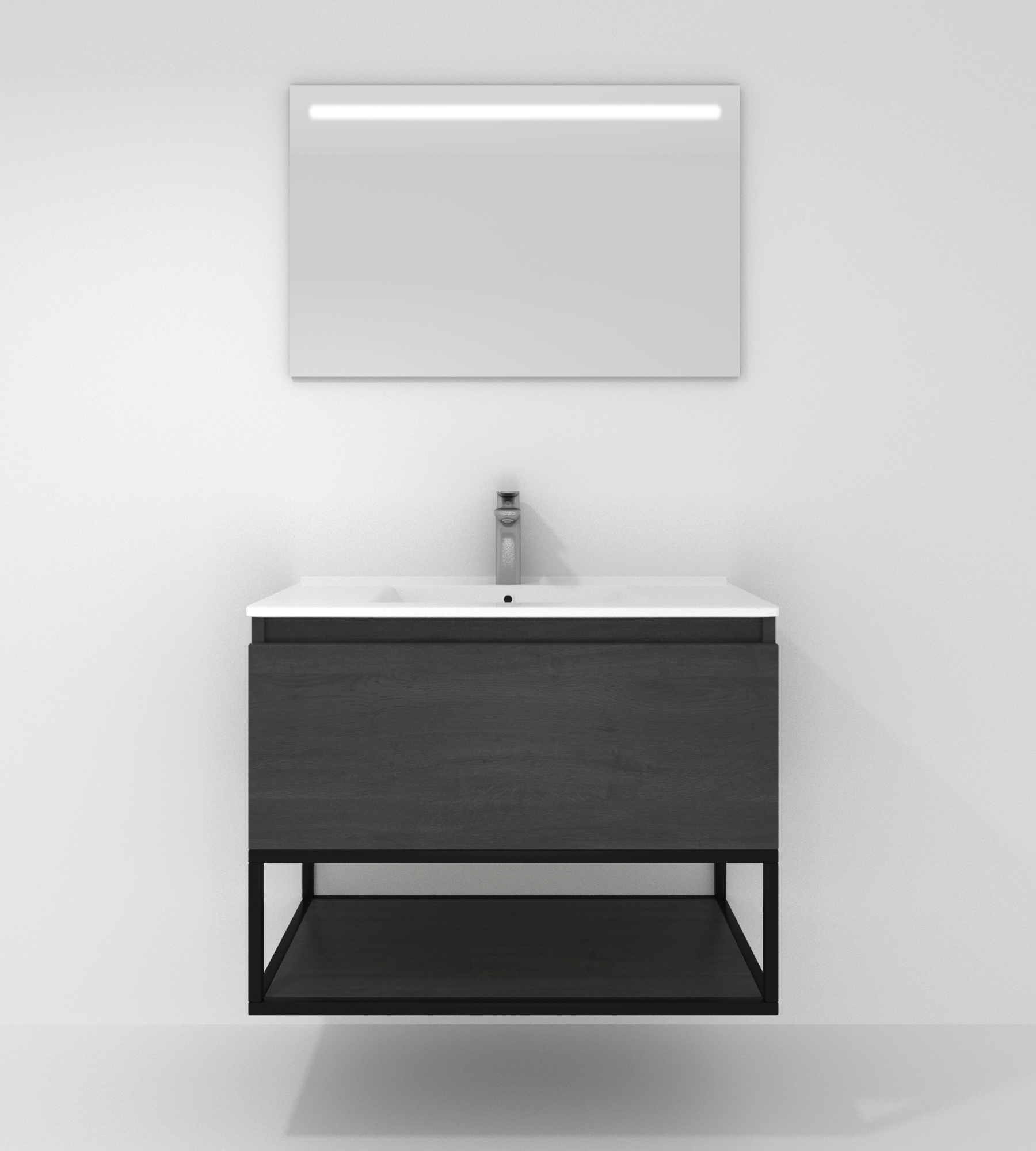 Pack Adour avec lavabo et miroir LED