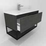 Pack Adour avec lavabo et miroir LED