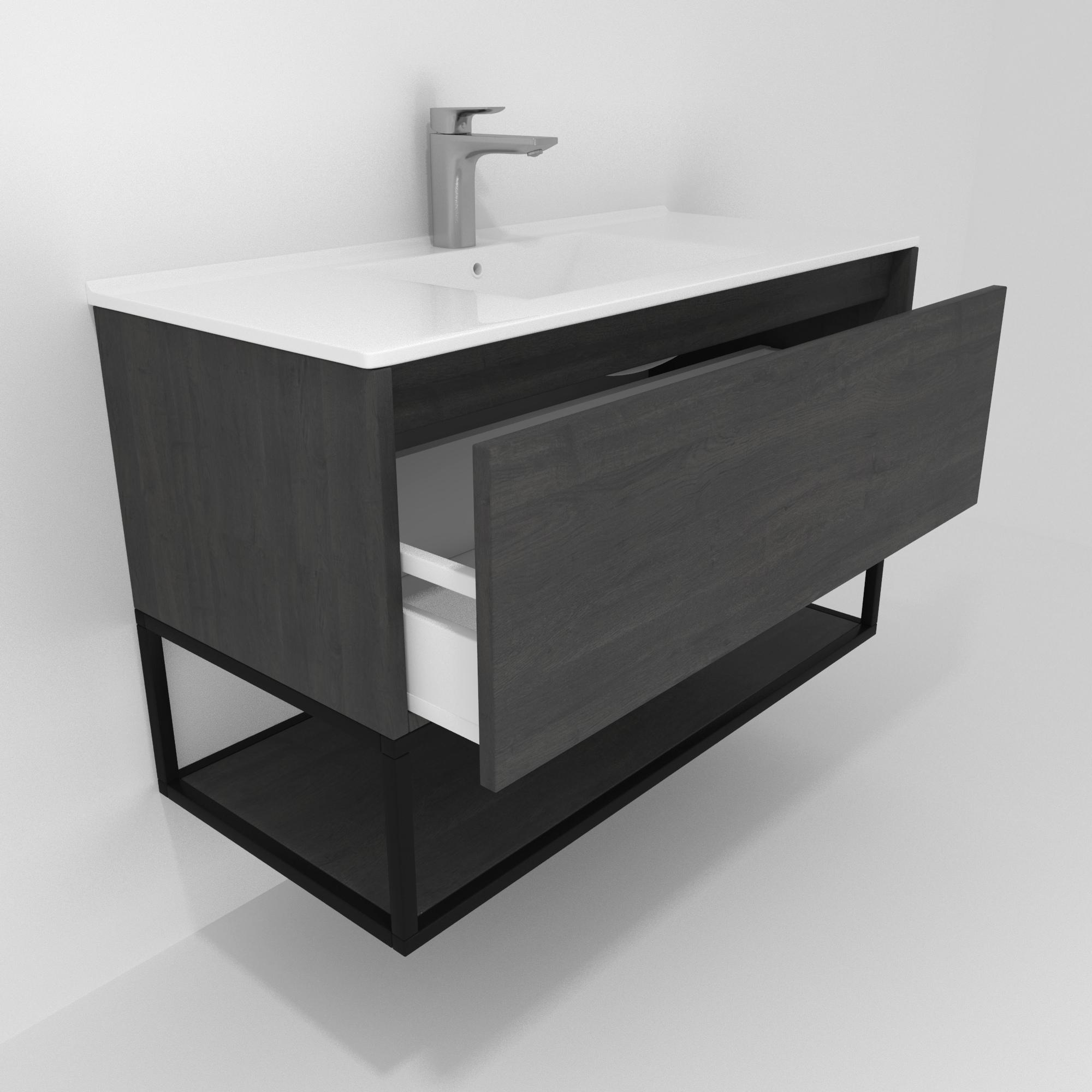 Pack Adour avec lavabo et miroir LED