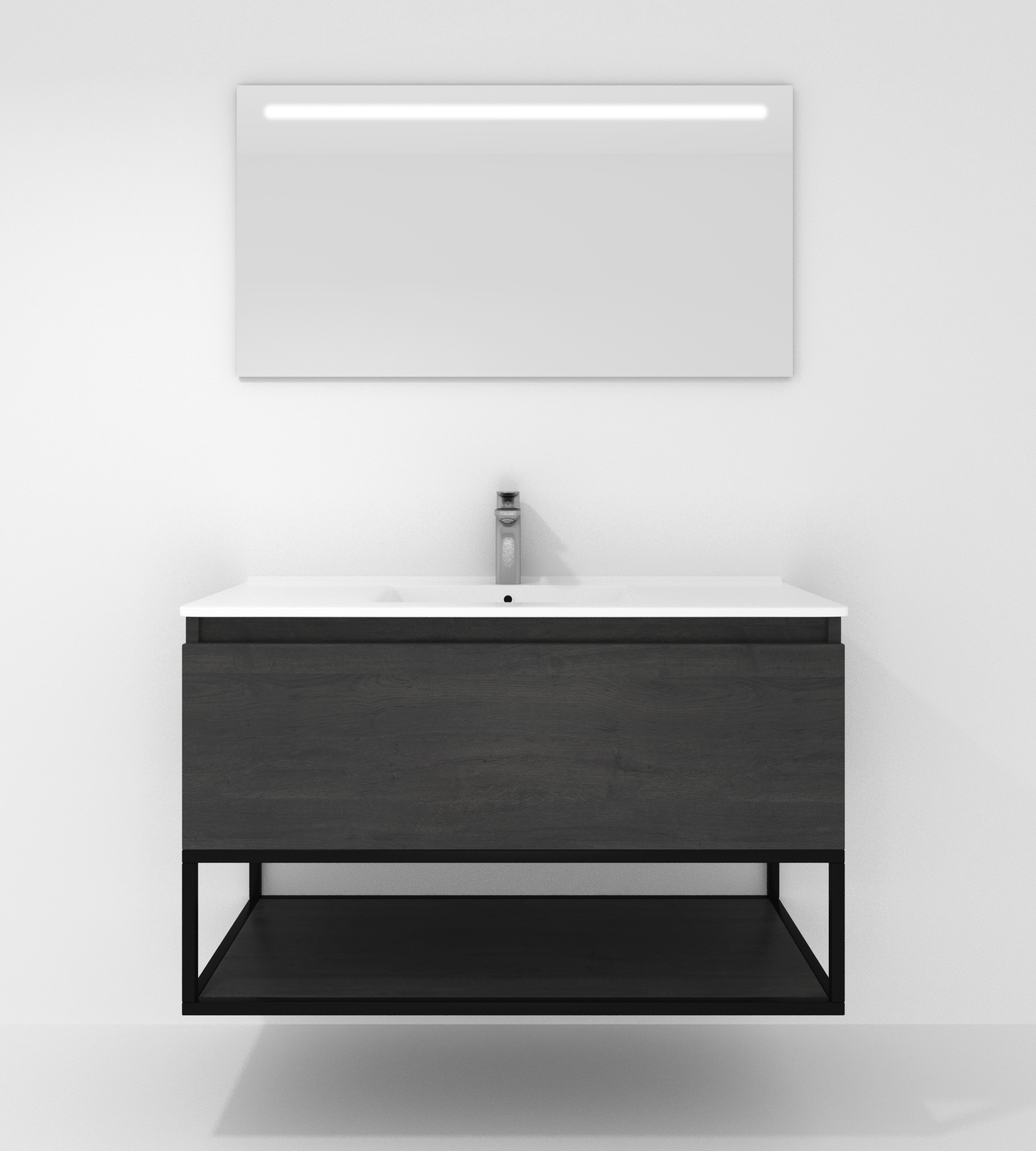 Pack Adour avec lavabo et miroir LED
