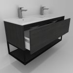 Pack Adour avec lavabo et miroir LED