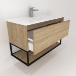 Pack Adour avec lavabo et miroir LED