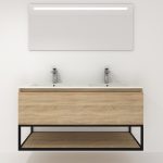 Pack Adour avec lavabo et miroir LED