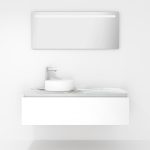 Pack Amiens avec vases ronds et miroirs LED