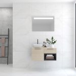 Pack base + évier + miroir LED