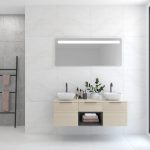 Pack base + évier + miroir LED