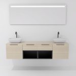 Pack BAISE + lavabo + espejo LED