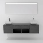 Pack BAISE + lavabo + espejo LED