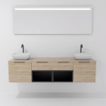 Pack BAISE + lavabo + espejo LED