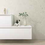 Pack Dijon avec évier en céramique et miroir LED