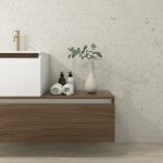 Pack Dijon avec évier en céramique et miroir LED