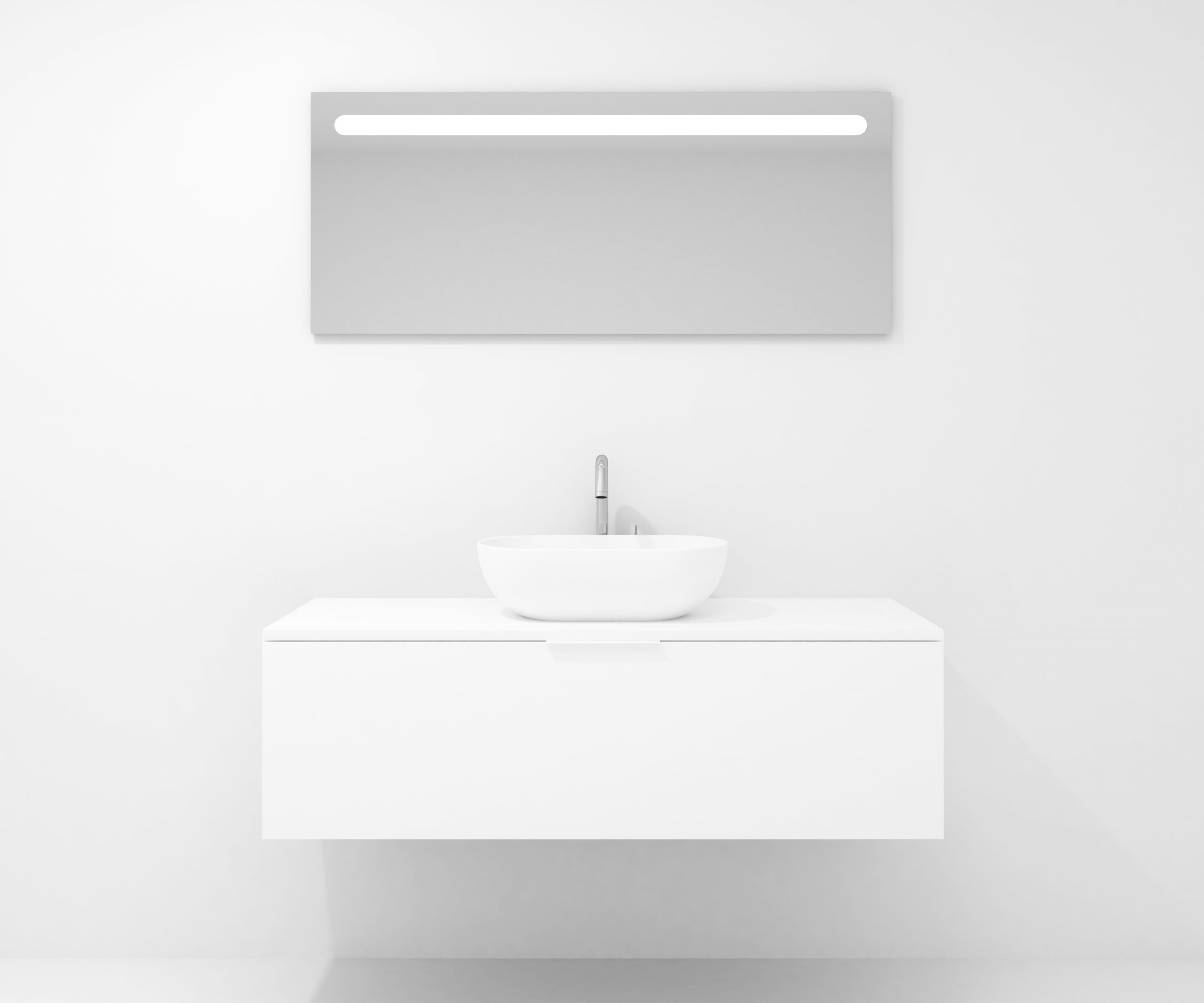 Pack Indre avec lavabo et miroir LED
