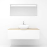 Pack Indre avec lavabo et miroir LED