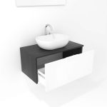 Pack Indre avec lavabo et miroir LED