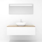 Pack Indre avec lavabo et miroir LED