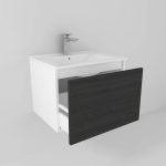 Mini-ensemble avec lavabo et miroir LED