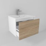 Mini-ensemble avec lavabo et miroir LED