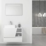 Pack Rennes Plus avec lavabo et miroir LED