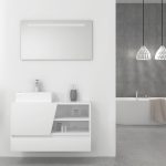 Pack Rennes Plus avec lavabo et miroir LED