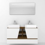 Pack Rennes Plus avec lavabo et miroir LED