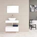 Pack Córcega con lavabo sobreencimera y espejo LED