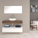 Pack Córcega con lavabo sobreencimera y espejo LED