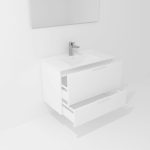 Pack Orléans avec lavabo et miroir LED