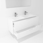Pack Orléans avec lavabo et miroir LED