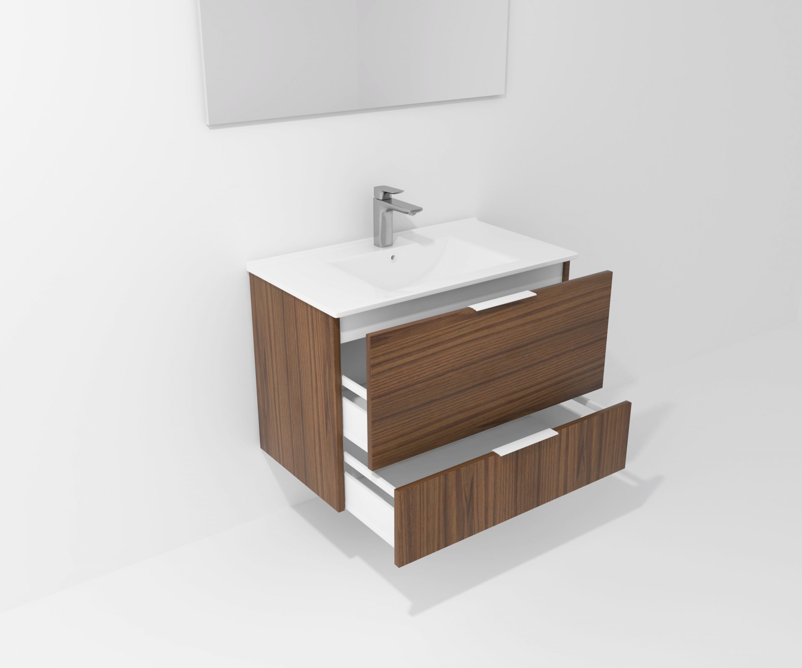 Pack Orléans avec lavabo et miroir LED