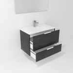 Pack Orléans avec lavabo et miroir LED