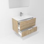 Pack Orléans avec lavabo et miroir LED