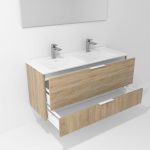 Pack Orléans avec lavabo et miroir LED