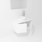 Pack Paimport avec vasque à poser et miroir LED