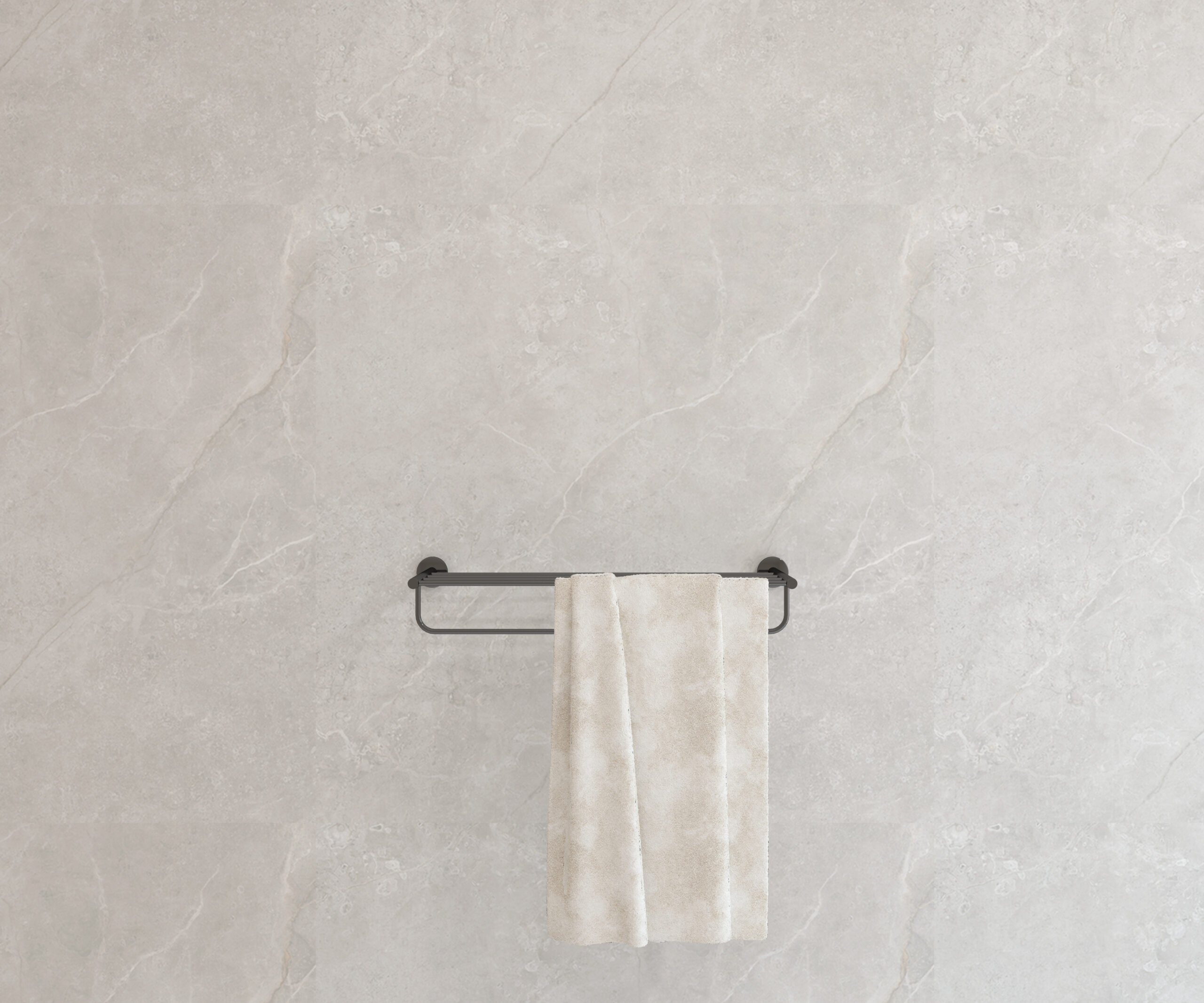 PORTE-SERVIETTE MULTIPLE CAPRI NOIR MAT