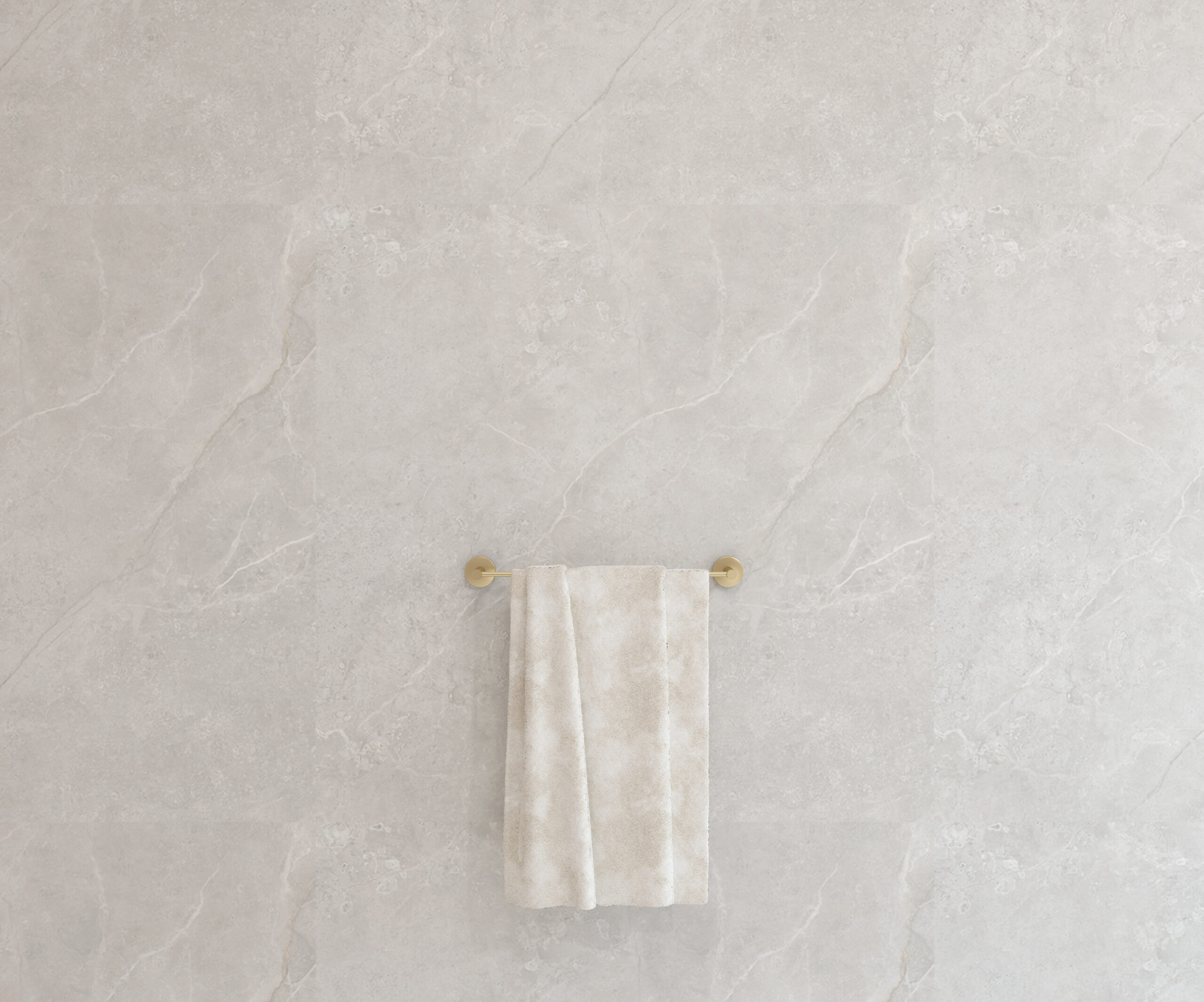 Porte-serviettes Capri 40 cm, finition ou brossé