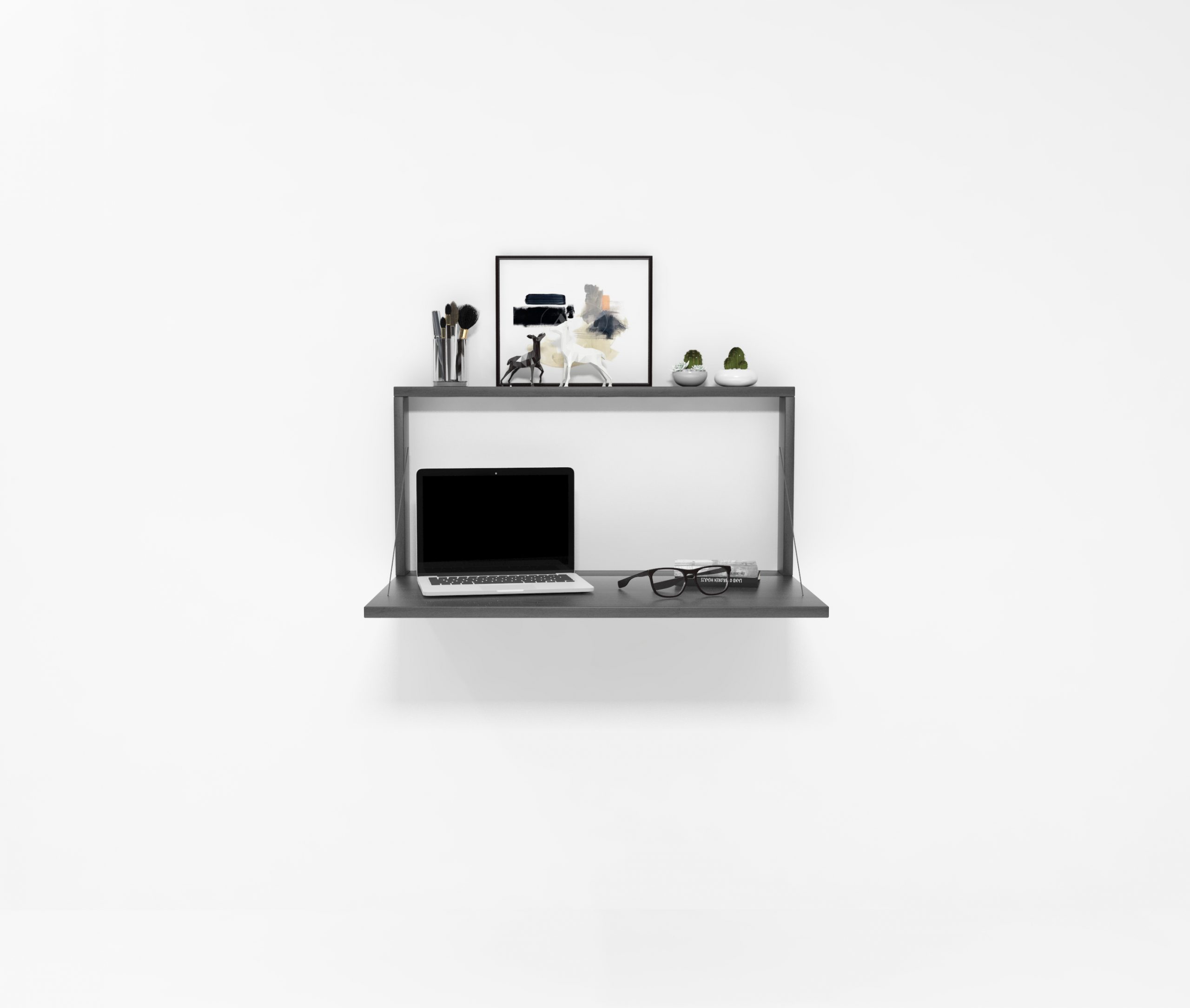 bureau mural rabattable