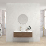 Pack DUMAS + lavabo + espejo circular