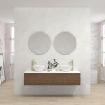 Pack DUMAS + lavabo + espejo circular
