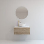 Pack DUMAS + lavabo + espejo circular