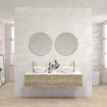 Pack DUMAS + lavabo + espejo circular