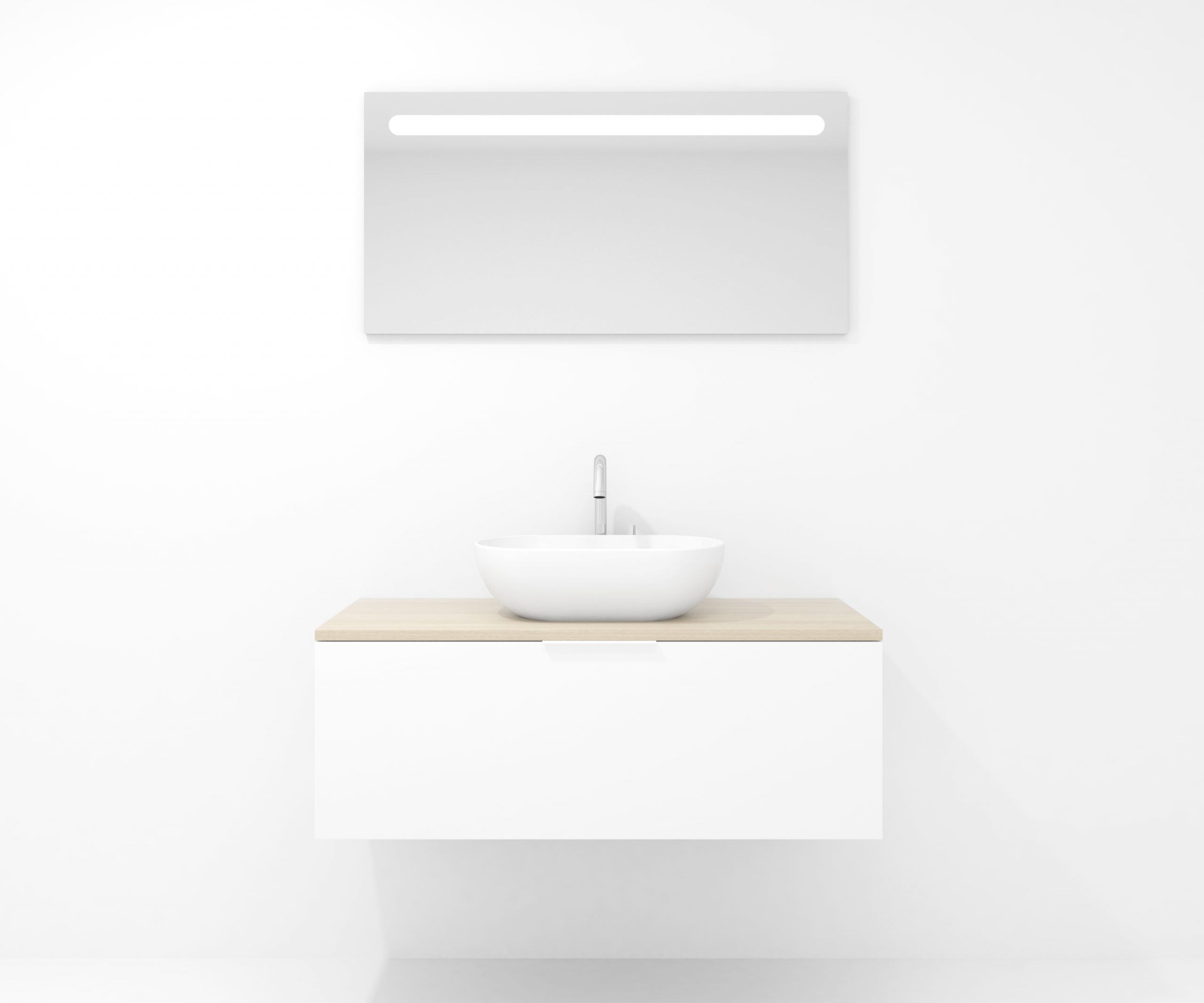 Pack Indre avec lavabo et miroir LED